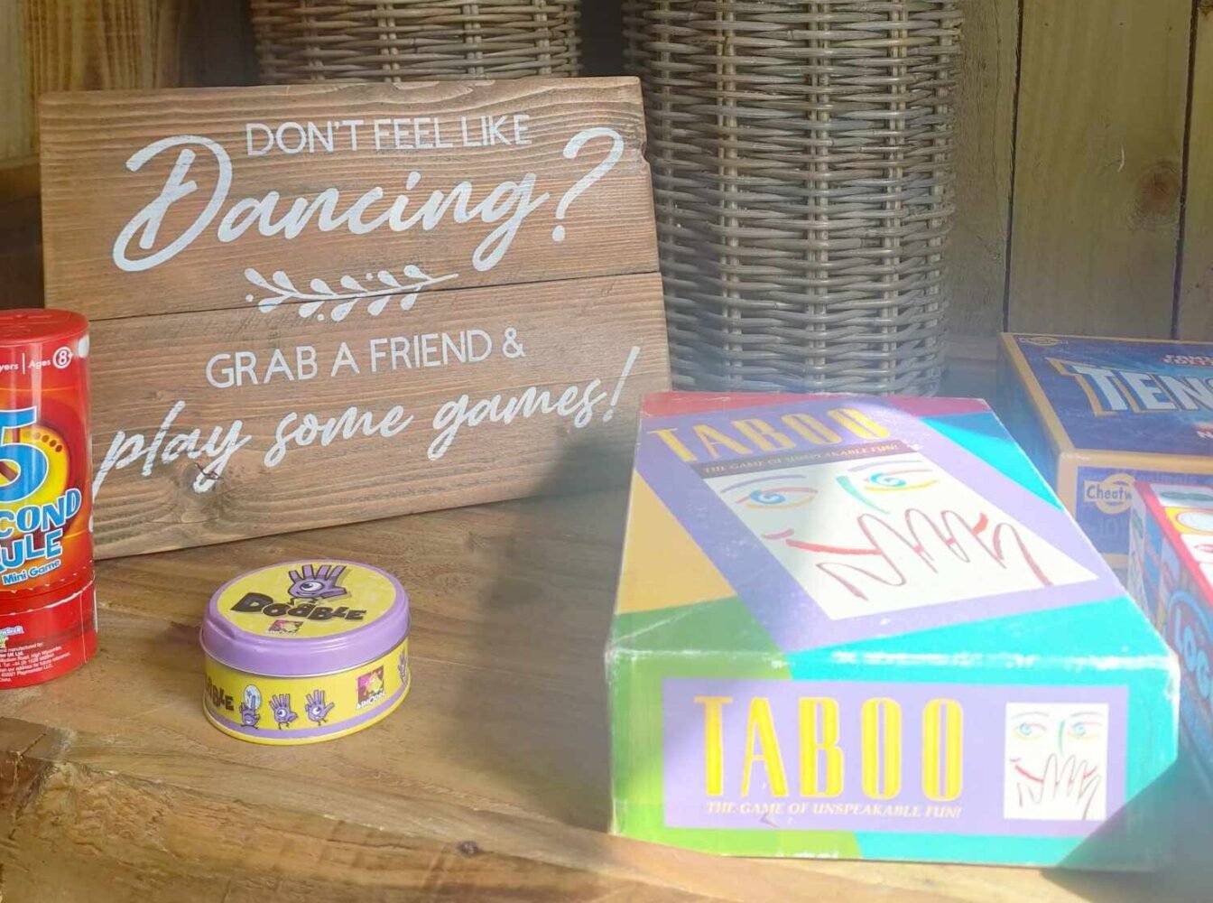 "Don't Feel Like Dancing?" Sign