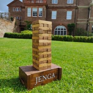 Rustic Giant Jenga