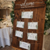 Table Plan - Country Walnut - Hire