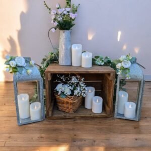 Crate & Lantern Set Up
