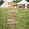 Festival Style Directional Signage