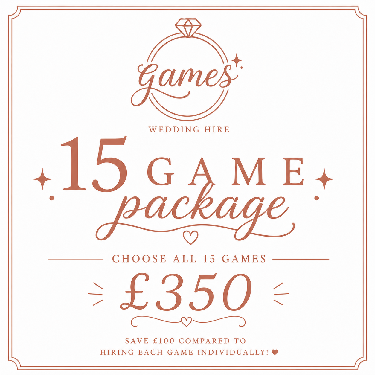 Ultimate Rustic Wedding Games Package – All 15 Games