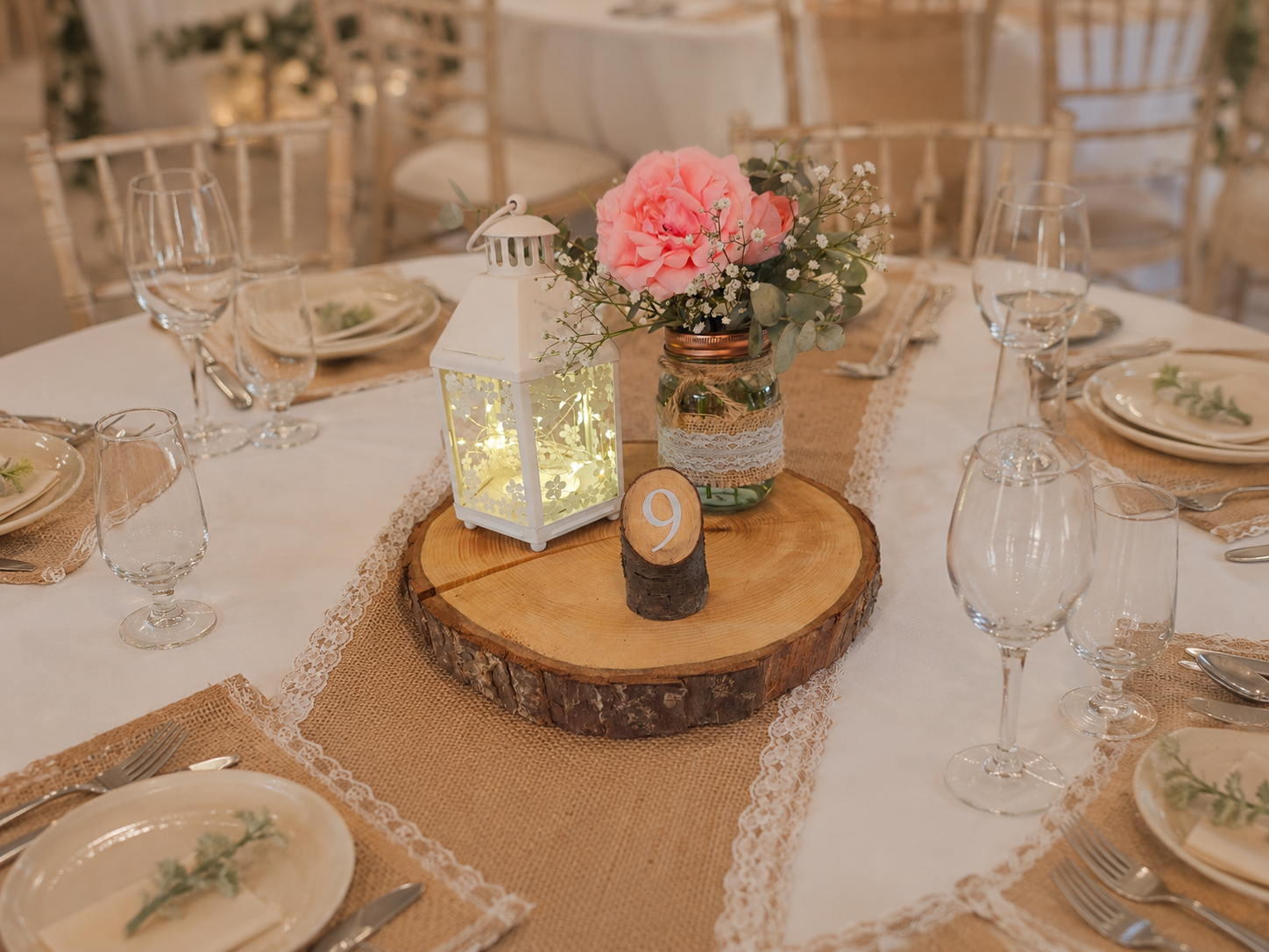 Rustic Wedding Table Centrepiece Package - Image 3