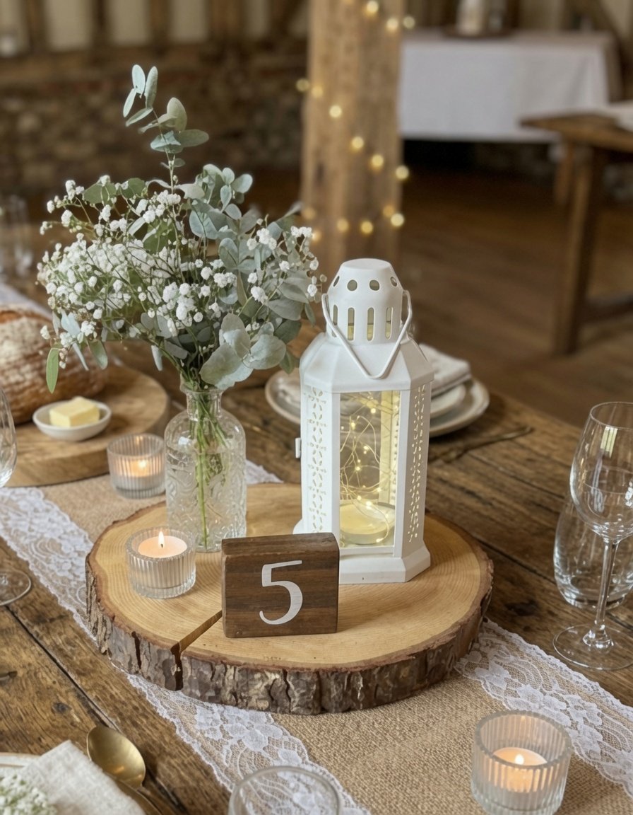 Rustic Wedding Table Centrepiece Package